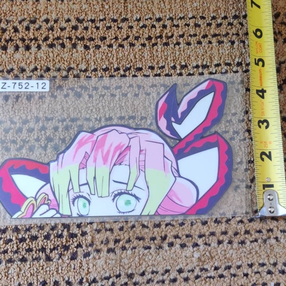 Mitsuri Demon Slayer Car Sticker Anime - Picture 2 of 4